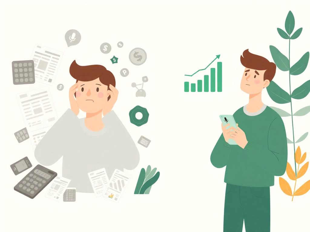 Budget compliqué avec tableurs versus budget simple avec nemla